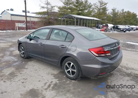 2015 Honda Civic Se z USA, uszkodzony, nr VIN 19XFB2F77FE277295